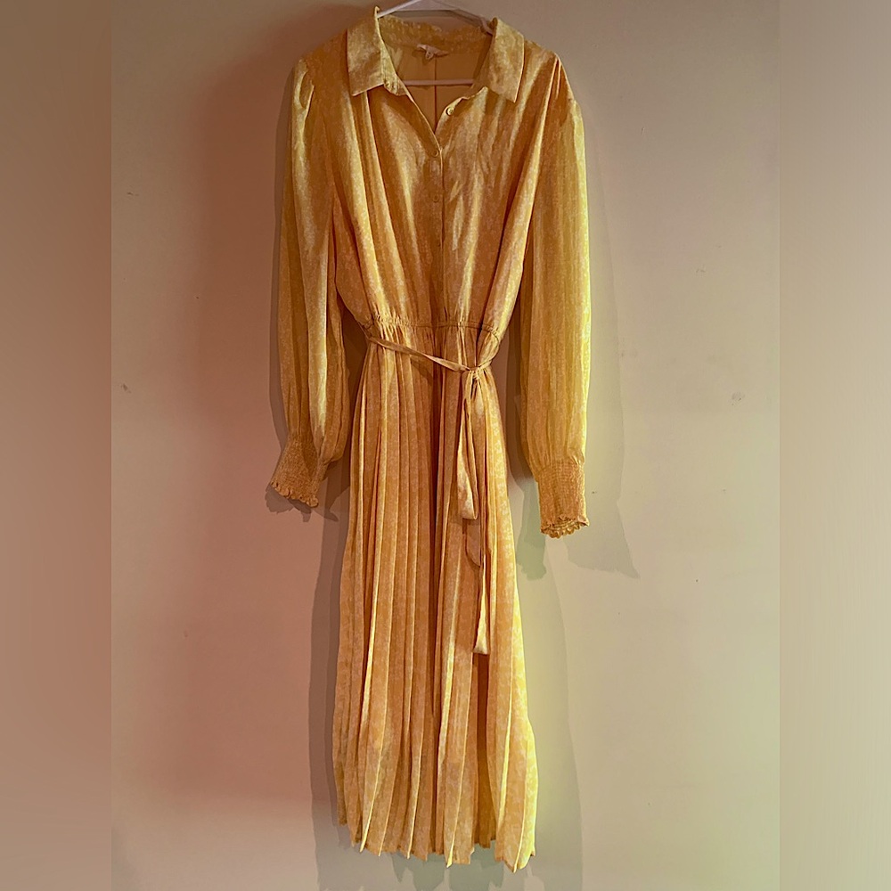 MELLODAY Yellow Maxi Dress